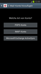 Samsung Galaxy Note 2 - E-Mail - Konto einrichten - 1 / 1