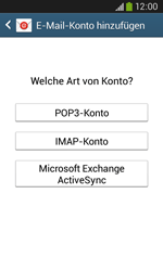 Samsung Galaxy Ace 3 - E-Mail - Konto einrichten - 0 / 0