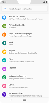 Nokia 6.1 Plus - Internet - Manuelle Konfiguration - 5 / 39