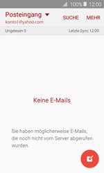 Samsung Galaxy J1 (2016) - E-Mail - Konto einrichten (yahoo) - 0 / 0