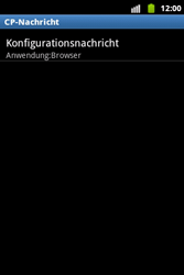 Samsung Galaxy Xcover - Internet - Automatische Konfiguration - 7 / 11