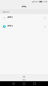 Huawei P9 Plus - Internet - Manuelle Konfiguration - 18 / 26