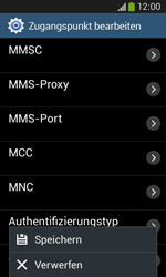 Samsung Galaxy Ace 3 - Internet - Manuelle Konfiguration - 17 / 30