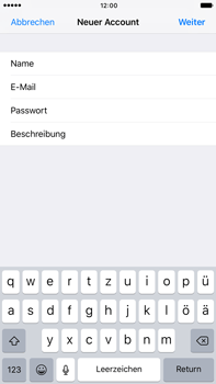 Apple iPhone 7 Plus - E-Mail - Konto einrichten - 9 / 32