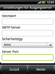 HTC Wildfire - E-Mail - Konto einrichten - 13 / 17