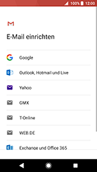 Sony Xperia XA2 - E-Mail - Konto einrichten (gmail) - 1 / 1