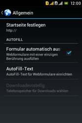 Sony Xperia Tipo Dual - Internet - Manuelle Konfiguration - 1 / 1