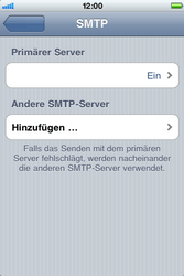 Apple iPhone 3G - E-Mail - Konto einrichten - 1 / 1