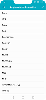 Huawei Honor Play - Internet - Manuelle Konfiguration - 17 / 26