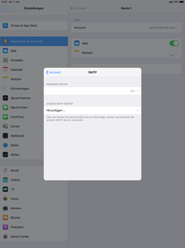 Apple iPad Pro 12.9 inch - E-Mail - Konto einrichten - 22 / 30