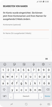 Samsung Galaxy S9 Plus - E-Mail - Konto einrichten - 1 / 1