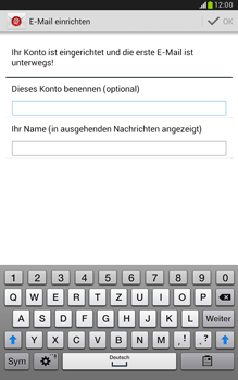 Samsung Galaxy Note 8-0 - E-Mail - Konto einrichten - 0 / 0