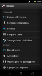 Sony Xperia T - logiciels - installation de mises à jour - &Eacute;tape 5 