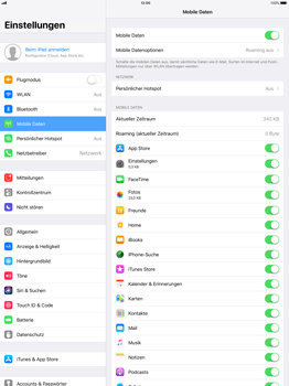 Apple iPad Pro 12.9 inch - Internet - Manuelle Konfiguration - 1 / 1