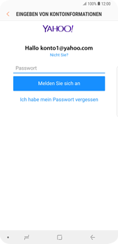 Samsung Galaxy S9 Plus - E-Mail - Konto einrichten (yahoo) - 8 / 12