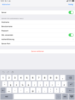 Apple iPad Pro 9.7 inch - E-Mail - Konto einrichten - 19 / 27