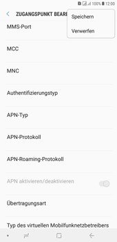 Samsung Galaxy J4+ - Internet - Manuelle Konfiguration - 18 / 41