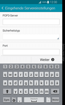 Samsung Galaxy Note Edge - E-Mail - Konto einrichten - 2 / 2