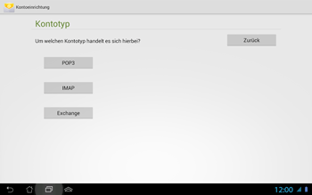 Asus Padfone 2 - E-Mail - Konto einrichten - 1 / 1