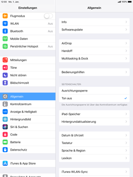 Apple iPad mini 2 - Internet - Manuelle Konfiguration - 6 / 18