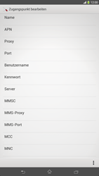 Sony Xperia Z Ultra LTE - Internet - Manuelle Konfiguration - 13 / 20