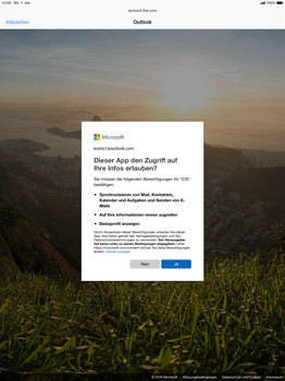 Apple iPad Pro 12.9 inch - E-Mail - Konto einrichten (outlook) - 8 / 12