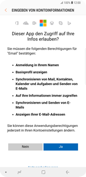Samsung Galaxy S9 Plus - E-Mail - Konto einrichten (outlook) - 8 / 12