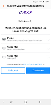 Samsung Galaxy A8 Plus (2018) - E-Mail - Konto einrichten (yahoo) - 0 / 0