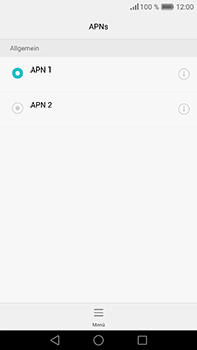 Huawei P9 Plus - Internet - Manuelle Konfiguration - 17 / 26