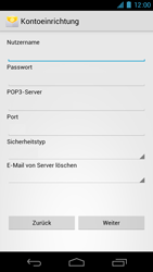 Samsung Galaxy Nexus - E-Mail - Konto einrichten - 0 / 0
