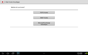 Samsung Galaxy Tab 2 10-1 - E-Mail - Konto einrichten - 2 / 2