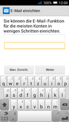 Alcatel Pop C7 - E-Mail - Konto einrichten - 0 / 0