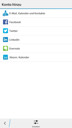BlackBerry Leap - E-Mail - Konto einrichten - 2 / 2