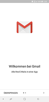 Samsung Galaxy A8 Plus (2018) - E-Mail - Konto einrichten (gmail) - 1 / 1