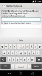 Sony Xperia Z1 - E-Mail - Konto einrichten - 18 / 21