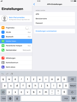 Apple iPad Pro 9.7 inch - Internet - Apn-Einstellungen - 8 / 20