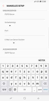 Samsung Galaxy S8 Plus - E-Mail - Konto einrichten - 1 / 1