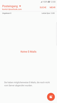 Samsung Galaxy S6 edge+ - E-Mail - Konto einrichten (outlook) - 0 / 0