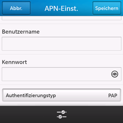 BlackBerry Q10 - Internet - Manuelle Konfiguration - 9 / 21