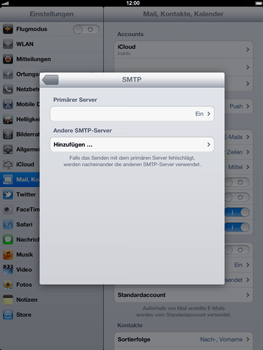 Apple iPad 3 - E-Mail - Konto einrichten - 16 / 22