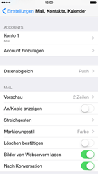 Apple iPhone 6 - E-Mail - Konto einrichten - 0 / 0