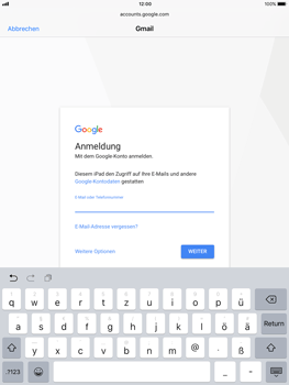 Apple iPad Pro 9.7 inch - E-Mail - Konto einrichten (gmail) - 7 / 12
