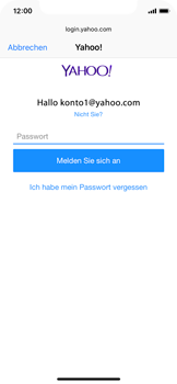 Apple iPhone X - E-Mail - Konto einrichten (yahoo) - 7 / 11