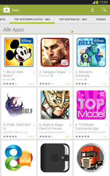 Samsung Galaxy Note 8-0 - Apps - Herunterladen - 0 / 0