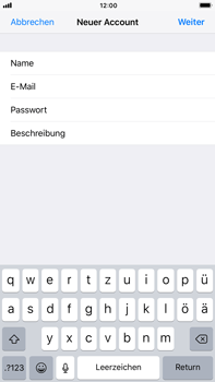 Apple iPhone 8 Plus - E-Mail - Konto einrichten - 2 / 2