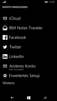 Microsoft Lumia 640 XL - E-Mail - Konto einrichten - 2 / 2