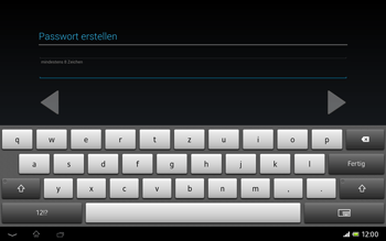 Sony Xperia Tablet Z LTE - Apps - Konto anlegen und einrichten - 12 / 27