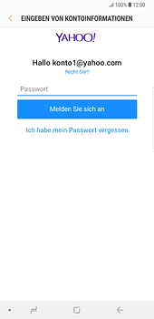 Samsung Galaxy S8 Plus - E-Mail - Konto einrichten (yahoo) - 7 / 11
