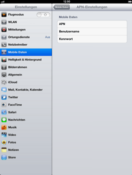 Apple iPad 3 - Internet - Apn-Einstellungen - 6 / 8