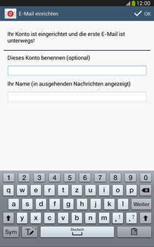 Samsung Galaxy Tab 3 8-0 LTE - E-Mail - Konto einrichten - 2 / 2